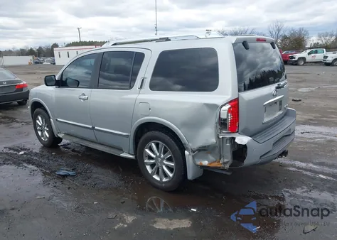 2008 Infiniti Qx56 z USA, uszkodzony, nr VIN 5N3AA08C28N914798